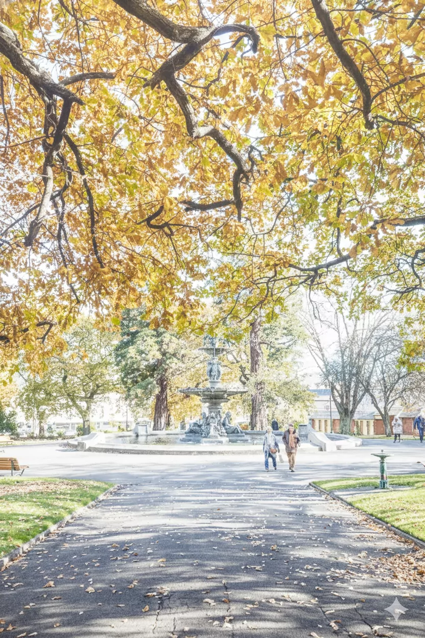 City park in Launceston